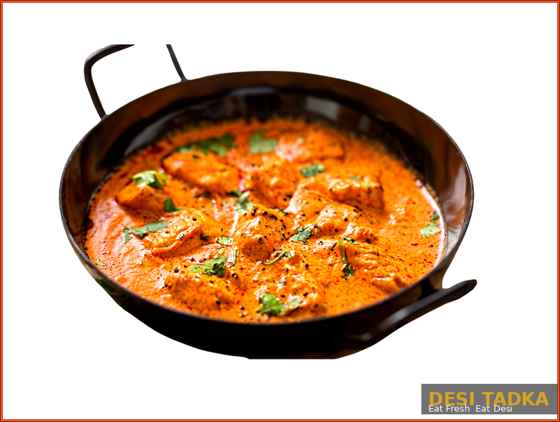 Butter chicken at Desi Tadka Ottawa — kasuri methi, garam masala, and the right sequence